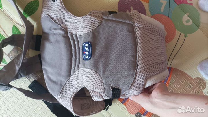 Рюкзак переноска кенгуру chicco