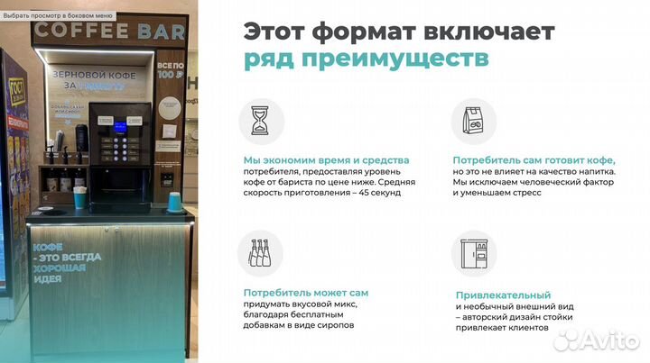 Кофейня самообслуживания