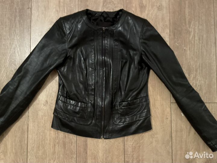 Куртка кожаная женская