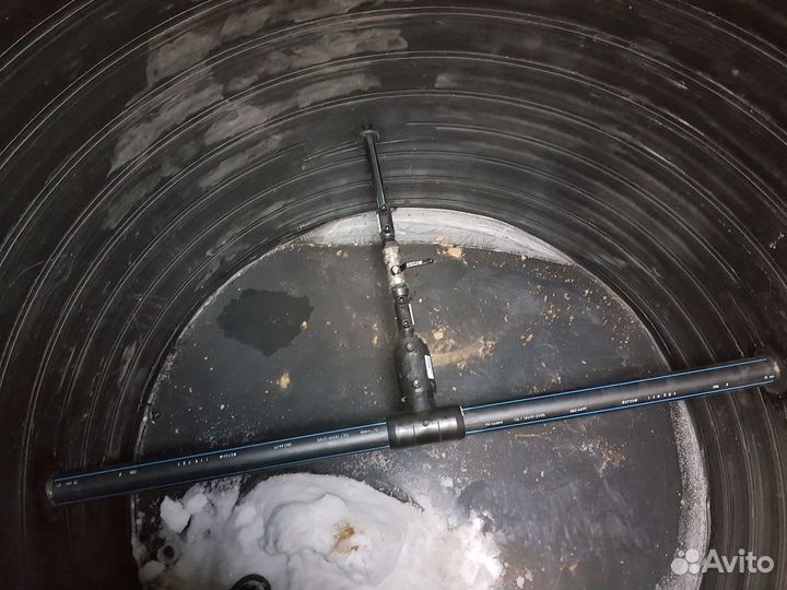 Монтаж полиэтиленовых пэ/пнд колодцев и труб