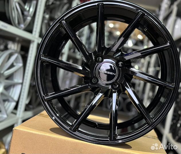 Диски R16 Vossen CVT 4-100 Черный глянец