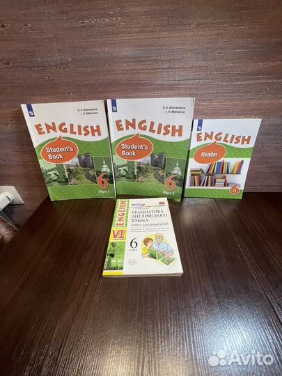 Учебники английский язык 4 класс