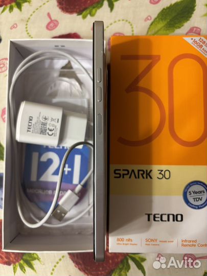 TECNO Spark 30, 8/128 ГБ