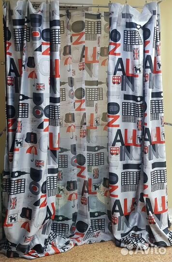 Новый комплект штор блек аут