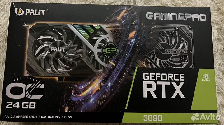 Видеокарта Nvidia GeForce RTX 3090 24 GB