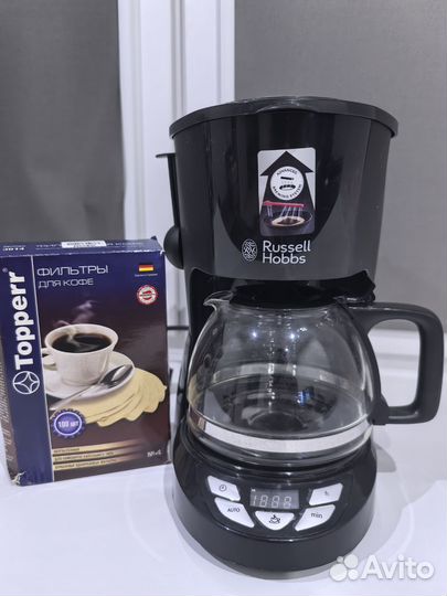 Кофеварка рожковая Russel hobbs textures plus