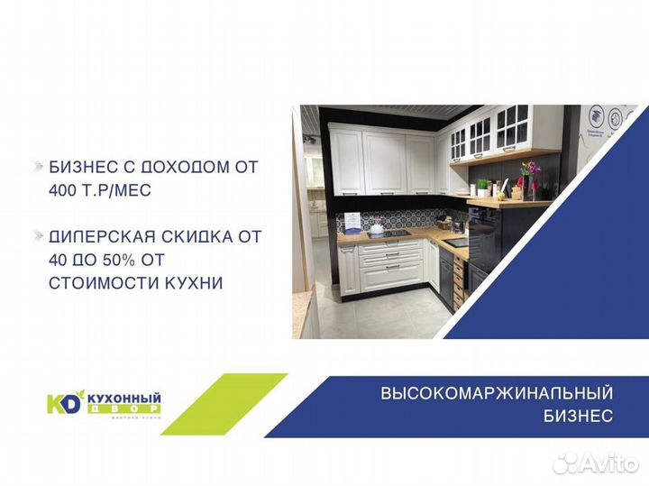 Кухонный двор предлагает франшизу
