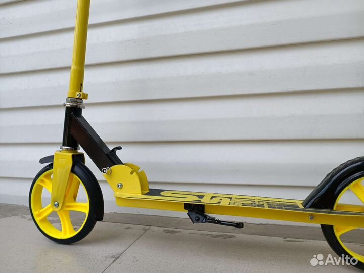 Самокат с большими колесами