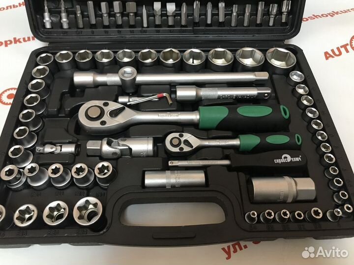 Набор инструмента головок чемодан 108 предметов