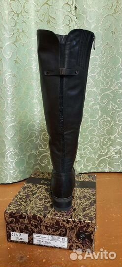 Сапоги ботфорты