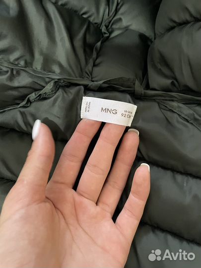 Пуховик для мальчика mango kids