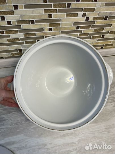 Супница Дулево Мейсенский букет