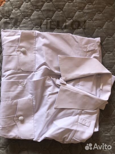 Рубашка белая военная