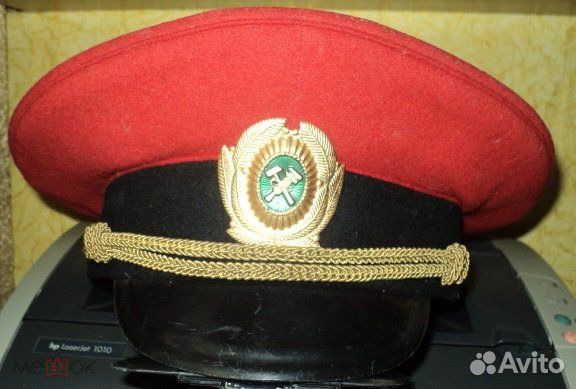 Фуражка мпс СССР дежурный по станции