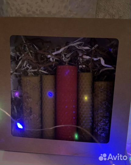 Свечи из вощины