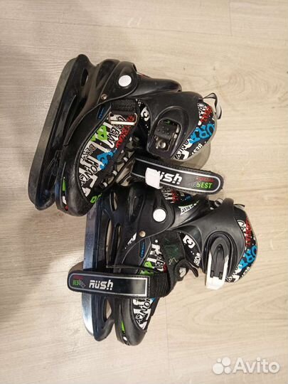 Коньки детские раздвижные 30 33