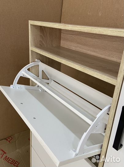 Обувница вместительная 18 пар, наличие склад