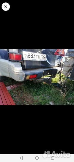 Mitsubishi pajero 2 фаркоп