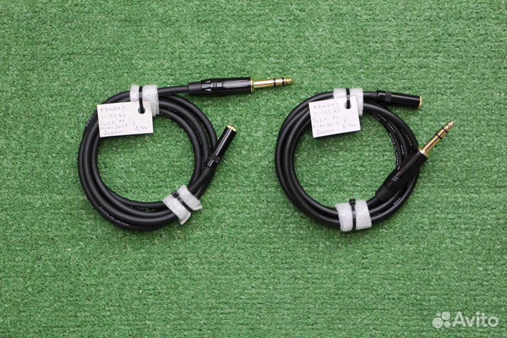 MiniJack 3.5мм-Jack 6.3мм удлинители Canare, Japan