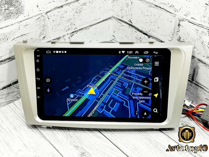 Магнитола toyota camry V40 андройд