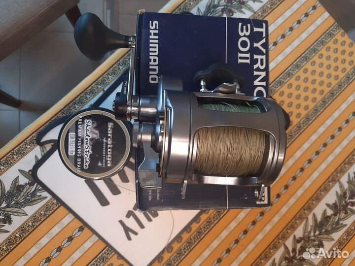 Катушка Shimano tyrnos 30 Two speed