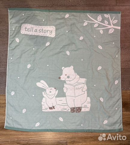 Плед хлопковый детский