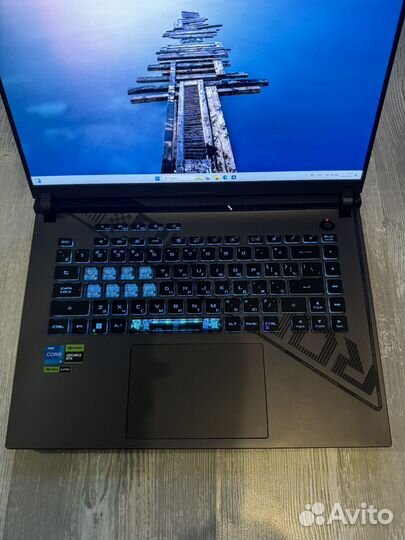 Asus rog strix i5-13450HX, RTX 4060, как NEW