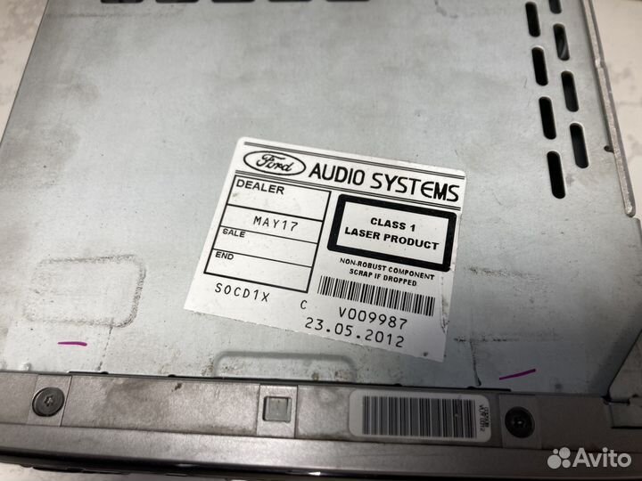 Магнитола Sony ford куга 1