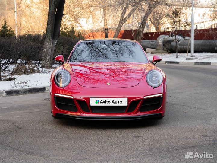 Porsche 911 Carrera 4 GTS 3.0 AMT, 2017, 52 293 км