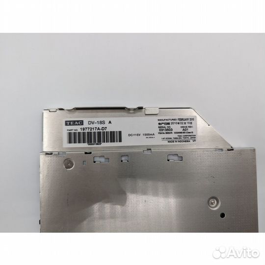 Привод DVD-RW dv-18sa, 0D5M0T, Dell Latitude E6410