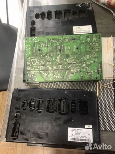 Блок SAM задний 2 шт мерседес w164