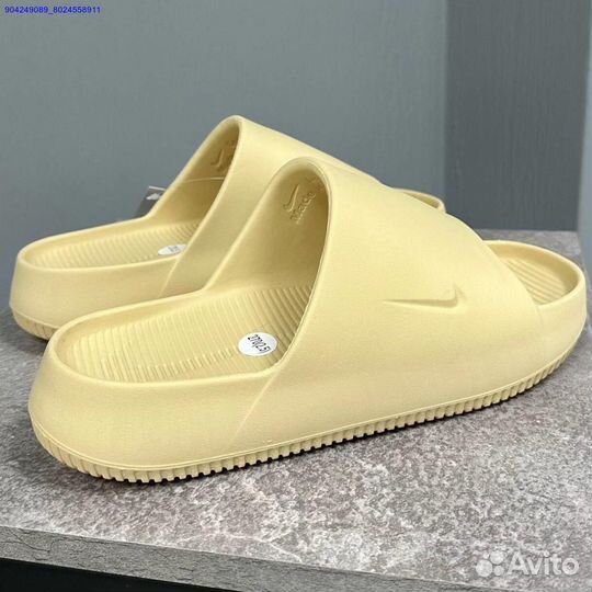 Шлепанцы Nike Calm Slide 41-45 (beige)