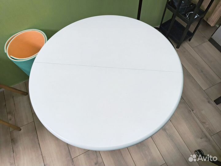 Кухонный стол бу круглый раскладной