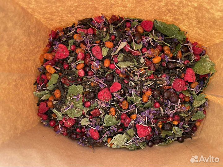 Иван-чай 1 килограмм Ягоды и травы, оригинальный