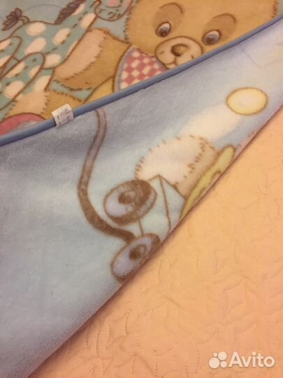 Плед детский меховой