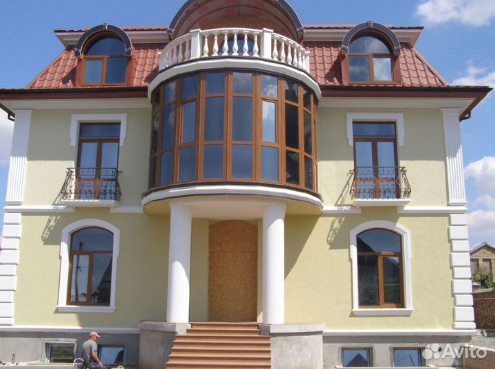 Декоративная отделка фасада