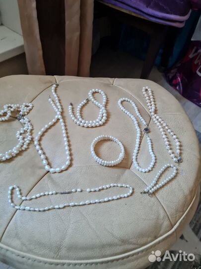 Бусы жемчуг