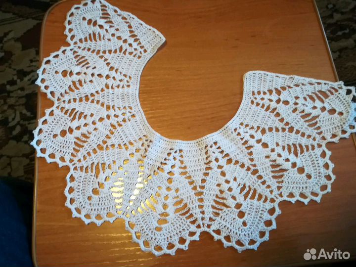 Воротнички крючком (ручная работа)