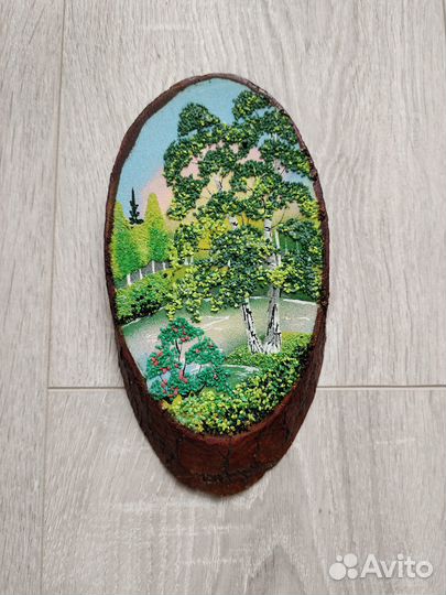 Картина на дереве