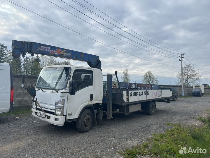 Водитель на манипулятор-эвакуатор Isuzu