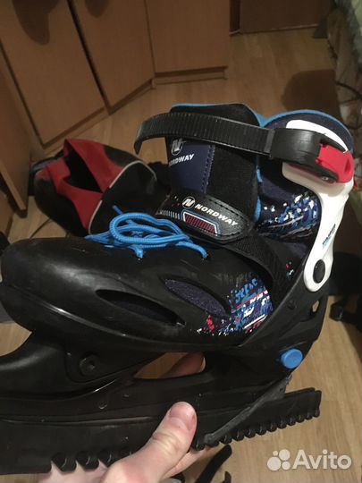 Коньки раздвижные 38 41