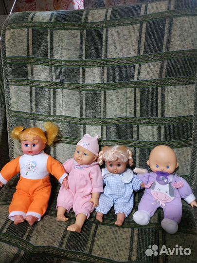 Куклы пупсы мягконабивные