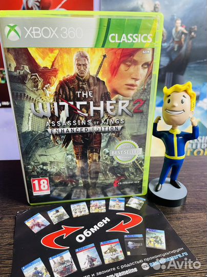 Ведьмак 2 Убийца Королей Xbox 360