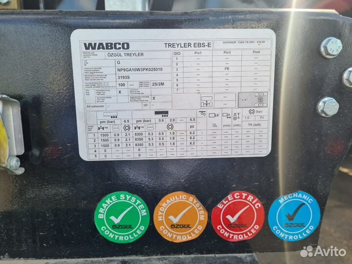 Полуприцеп самосвальный Ozgul Trailer G, 2023