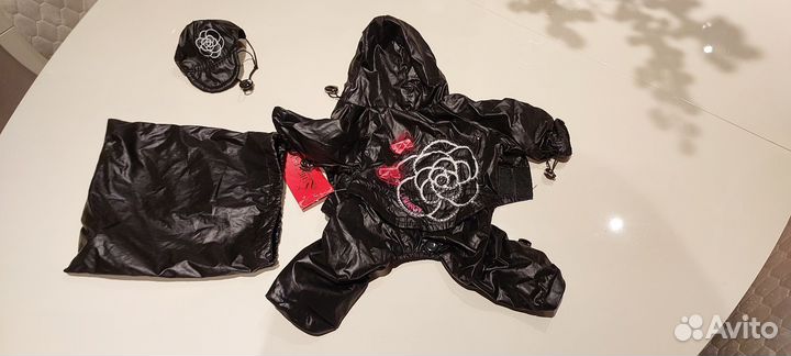 Комбинезон и кепочка для собачки