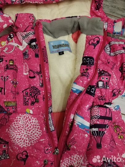 Зимний комбинезон для девочки 72 р