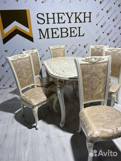 Столы и стулья новые