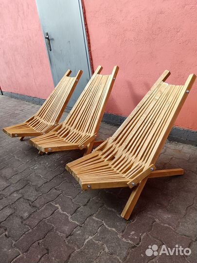 Шезлонг кресло XL для дачи Кентукки