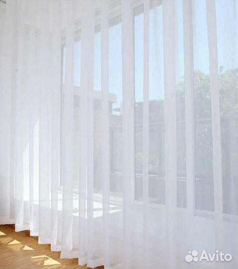 Тюль - шторы Вуаль Готовый Новый Екатеринбург
