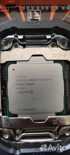 Материнская плата x99 +проц e5 2620 v3 + 16 Гб озу